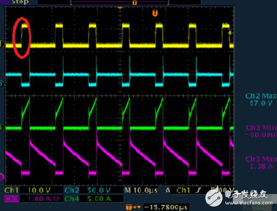 開關(guān)電源輸出波形的分析