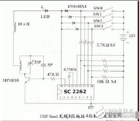 PT2262/PT2272管腳說(shuō)明和引腳圖