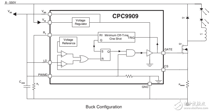 輸入電壓可達550V的LED驅動用控制IC的設計與實現(xiàn)