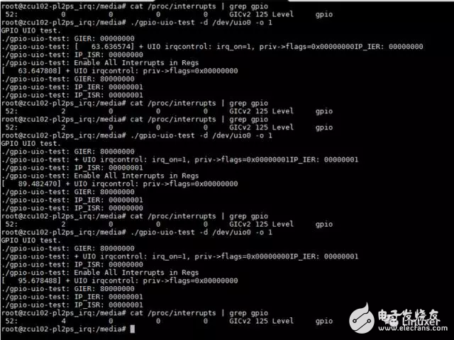 基于Xilinx Zynq UtralScale+(MPSoC)ZCU102嵌入式評(píng)估板實(shí)現(xiàn)多個(gè)UIO開(kāi)發(fā)并完成測(cè)試的實(shí)驗(yàn)