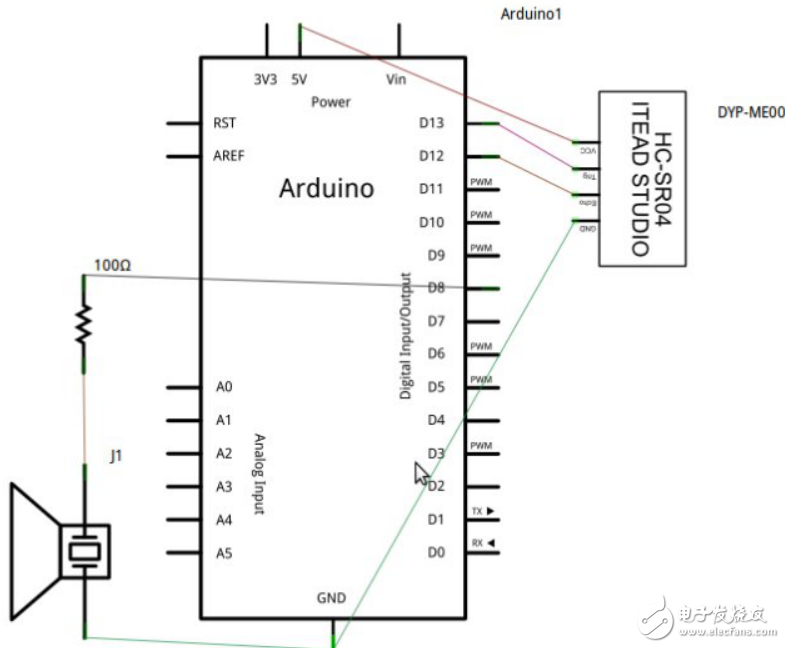 倒車(chē)?yán)走_(dá)的制作方法