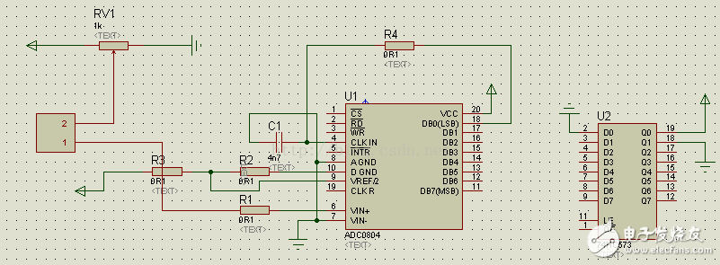 如何來看單片機外設(shè)A/D轉(zhuǎn)換器ADC0804時序圖
