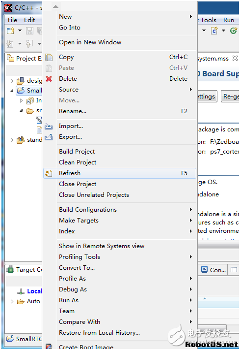 在Zynq平臺運(yùn)行SmallRTOS實時操作系統(tǒng)詳細(xì)步驟