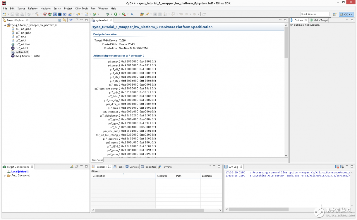 圖 - 賽靈思SDK主屏幕