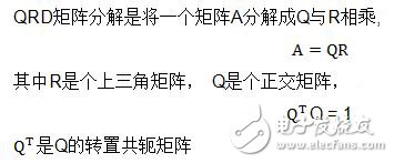 QRD矩陣分解算法