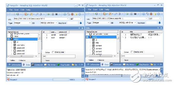sql注入攻擊實(shí)例講解