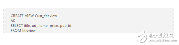 sql數(shù)據(jù)庫視圖的作用解析