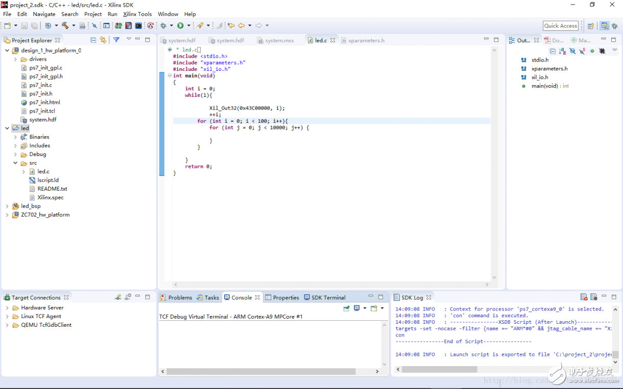 Vivado 學(xué)習(xí)之編寫IP核并通過AXI協(xié)議與ARM通信