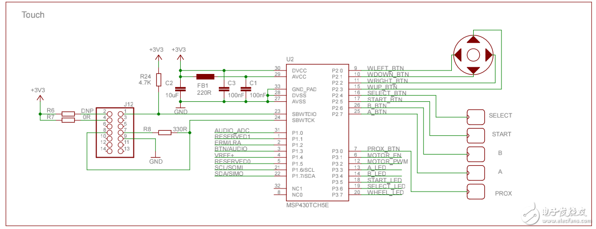 支持觸覺的游戲控制器設(shè)計原理圖分享