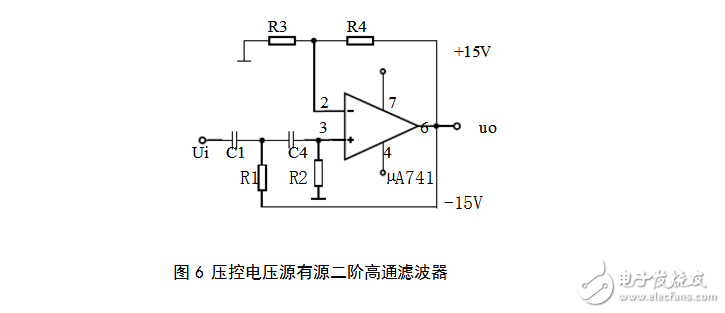 RC有源濾波器的設(shè)計