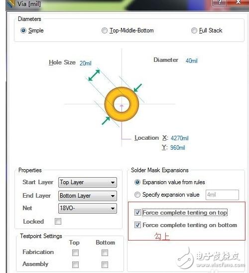 ad轉(zhuǎn)gerber文件時(shí)怎么設(shè)置過孔蓋油