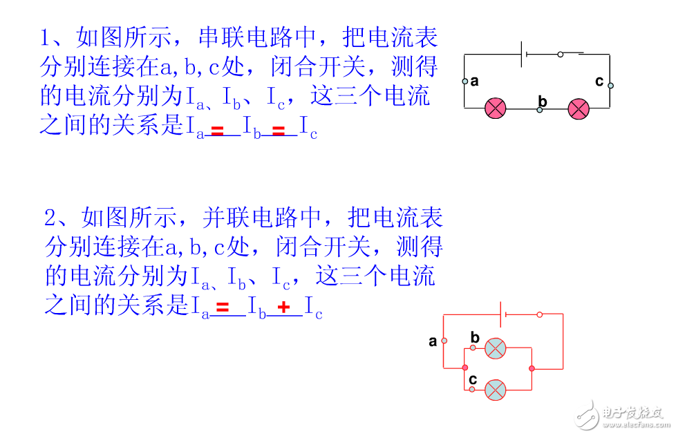 探究串并聯(lián)電路電流特點(diǎn) 