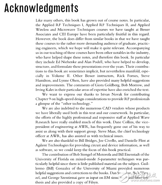 現(xiàn)代無線系統(tǒng)射頻電路實用設(shè)計