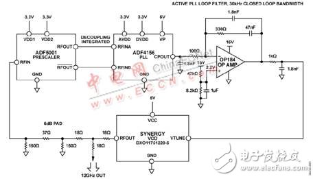 低噪聲12 GHz微波小數(shù)N分頻鎖相環(huán)的設(shè)計
