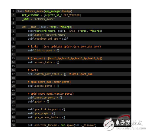 SDN網(wǎng)絡(luò)感知服務(wù)與最短路徑的結(jié)構(gòu)和分析以及流量統(tǒng)計(jì)