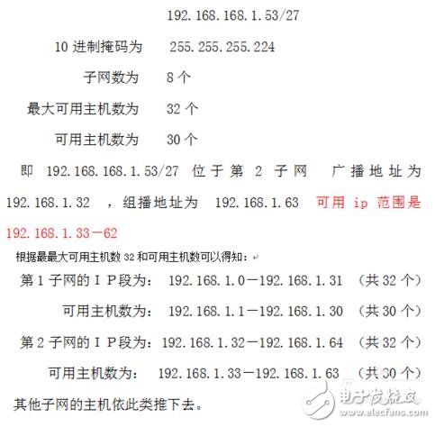 子網(wǎng)掩碼計(jì)算方法 子網(wǎng)掩碼算法實(shí)例_子網(wǎng)劃分教程