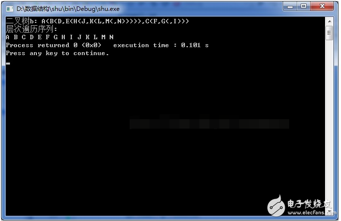第十周 項(xiàng)目一 (1)二叉樹(shù)層次遍歷算法的驗(yàn)證