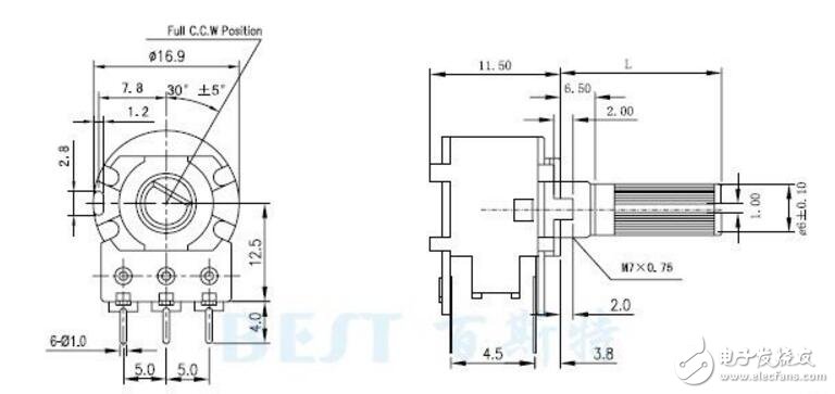 六腳電位器怎么接線?接法知識(shí)詳解