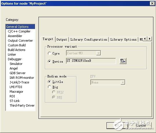  STM32學(xué)習(xí)筆記:在IAR中建立FWlib 3.0項(xiàng)目