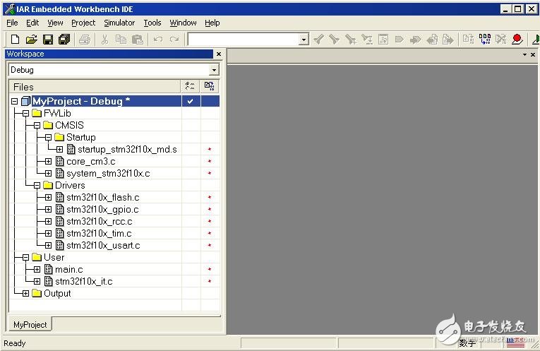  STM32學(xué)習(xí)筆記:在IAR中建立FWlib 3.0項(xiàng)目
