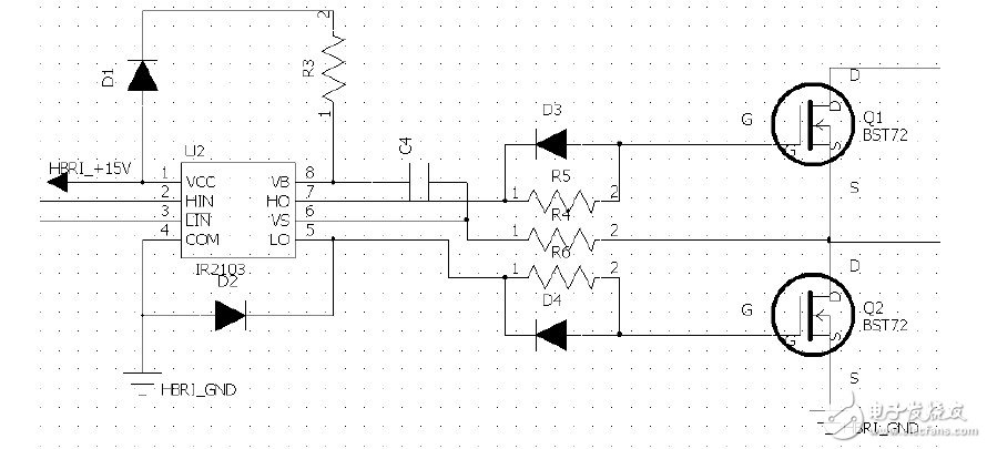 關(guān)于較大功率直流電機驅(qū)動電路的分析和介紹