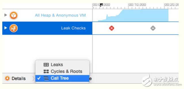 使用Xcode7的Instruments檢測解決iOS內(nèi)存泄露