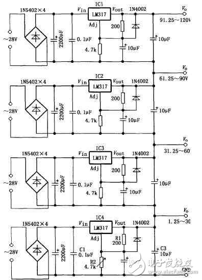 LM317制作簡易電源電路設(shè)計