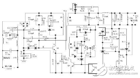 圖2   開關(guān)電源電路圖