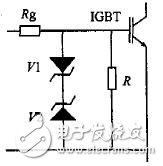 圖5 防柵極電荷積累與柵源電壓尖峰的保護(hù)
