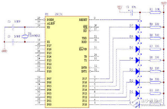 基于AT89C51單片機(jī)的LED彩燈控制器的設(shè)計(jì)與實(shí)現(xiàn)