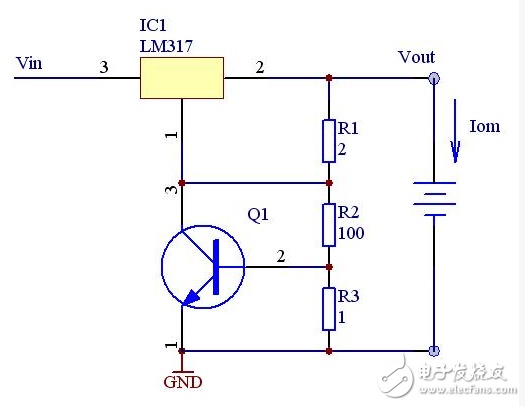 lm317應(yīng)用電路圖匯總（集成電路、擴流電路、穩(wěn)壓電路）
