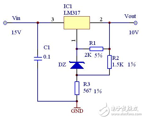 lm317應(yīng)用電路圖匯總（集成電路、擴流電路、穩(wěn)壓電路）