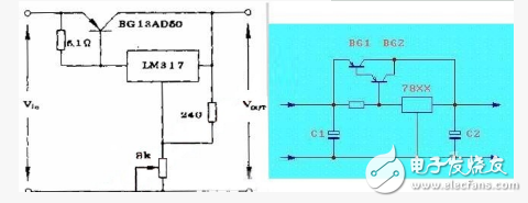 lm317應(yīng)用電路圖匯總（集成電路、擴流電路、穩(wěn)壓電路）