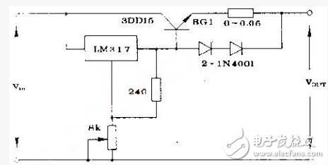 lm317應(yīng)用電路圖匯總（集成電路、擴流電路、穩(wěn)壓電路）