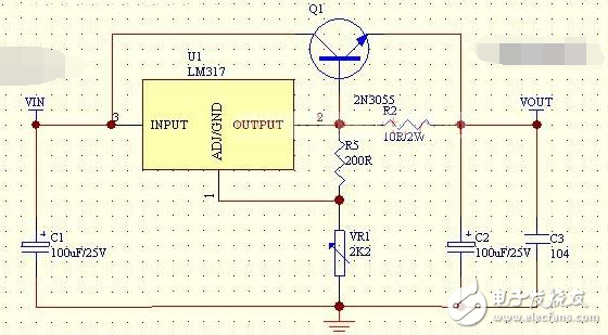 lm317應(yīng)用電路圖匯總（集成電路、擴流電路、穩(wěn)壓電路）