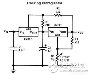 lm317應(yīng)用電路圖匯總（集成電路、擴流電路、穩(wěn)壓電路）