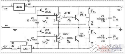 lm317應(yīng)用電路圖匯總（集成電路、擴流電路、穩(wěn)壓電路）