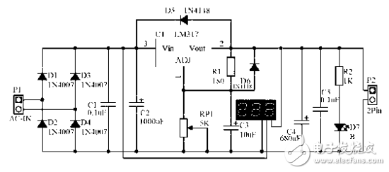 用LM317制作簡單可調(diào)穩(wěn)壓器