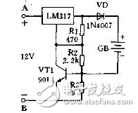 LM317穩(wěn)壓器的限流保護(hù)電路