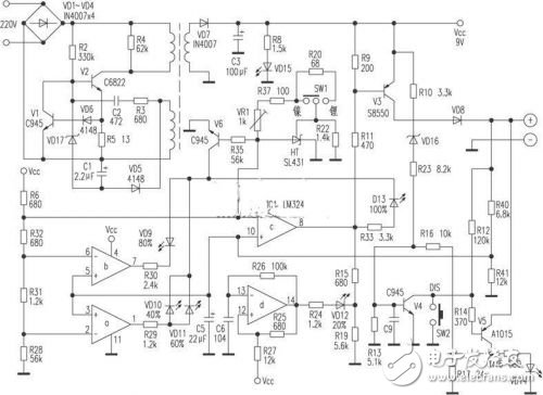 詳細介紹了一種開關型充電器原理與工作狀態(tài)分析