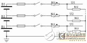 圖3電壓測(cè)量電路圖