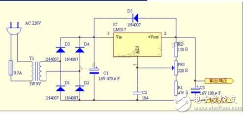  簡單的三端直流穩(wěn)壓電源制作