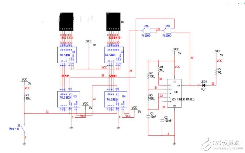 優(yōu)先編碼器74ls148引腳圖及功能介紹(工作原理,邏輯圖及應(yīng)用電路)