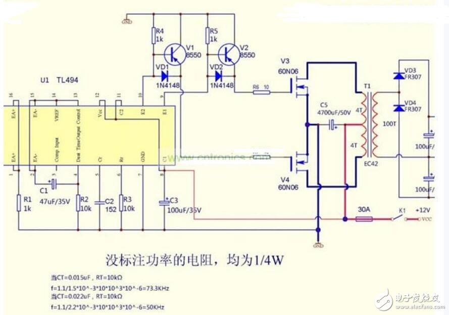 TL494在電動助力車控制中的應(yīng)用