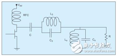 圖5:F類放大器的電壓配置