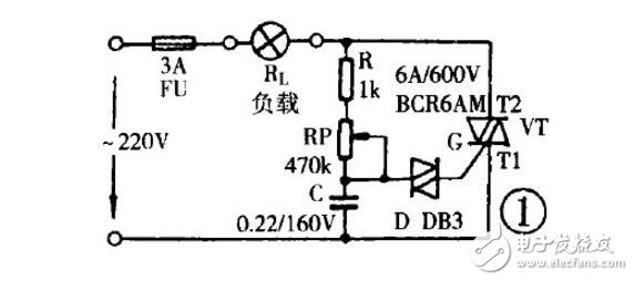 簡易可控硅調(diào)壓調(diào)溫電路（可控硅特性,工作原理,作用與檢測(cè)）