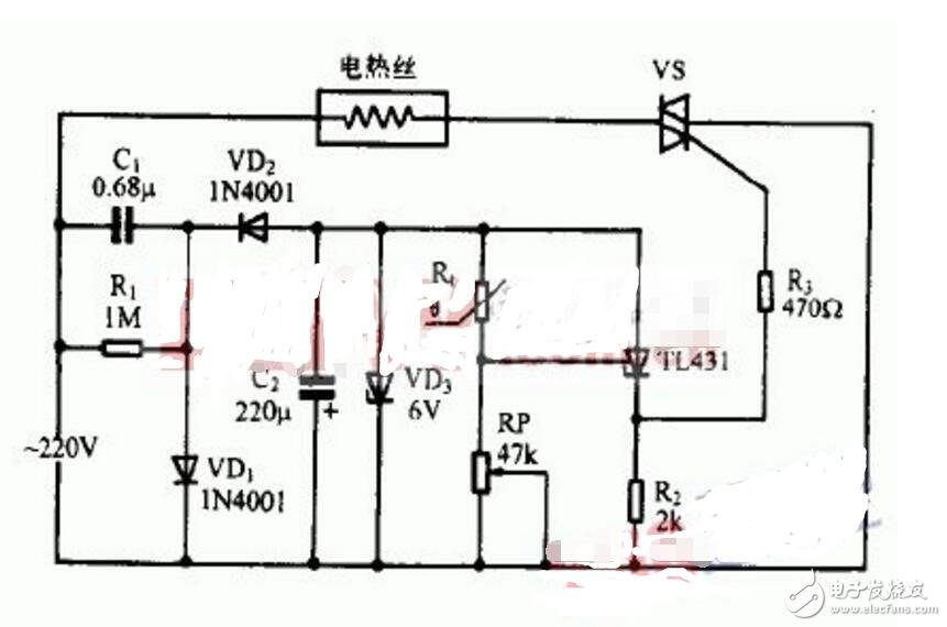 簡易可控硅調(diào)壓調(diào)溫電路（可控硅特性,工作原理,作用與檢測(cè)）