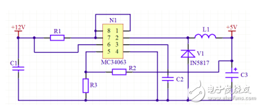 基于MC34063的開關(guān)電源電路參數(shù)計(jì)算方法