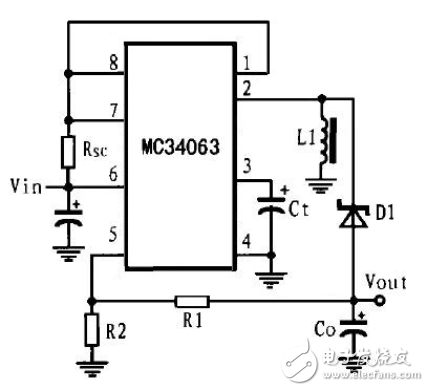 mc34063的工作原理詳解(含mc34063引腳圖及功能_內(nèi)部結(jié)構(gòu)_特性參數(shù)及應(yīng)用電路)