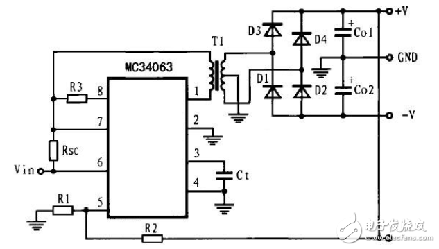 mc34063的工作原理詳解(含mc34063引腳圖及功能_內(nèi)部結(jié)構(gòu)_特性參數(shù)及應(yīng)用電路)